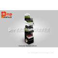 Durable Carton Beverage Display Racks For Advertisement , Oil Lamination